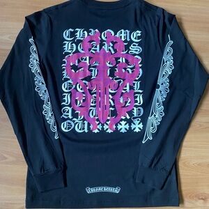 Chrome Hearts Vine Dagger Chart Tee S